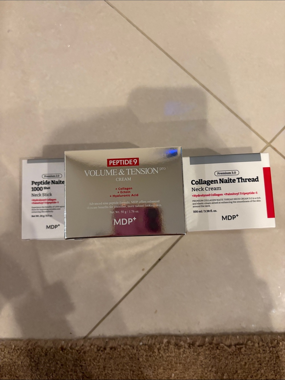 Peptide9 Volume & Tension Pro Cream in Silver